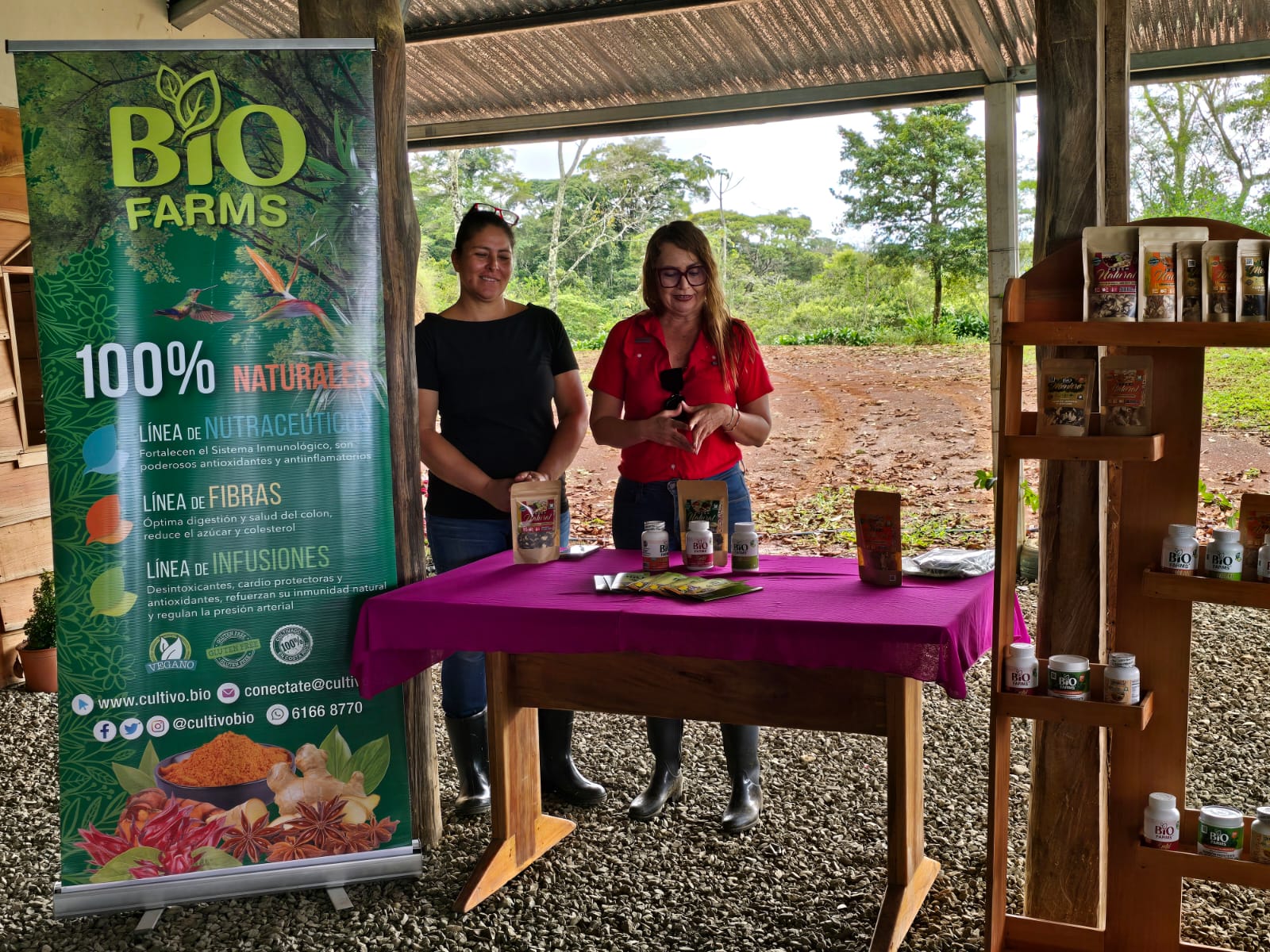 Emprendedoras de Bio Farms